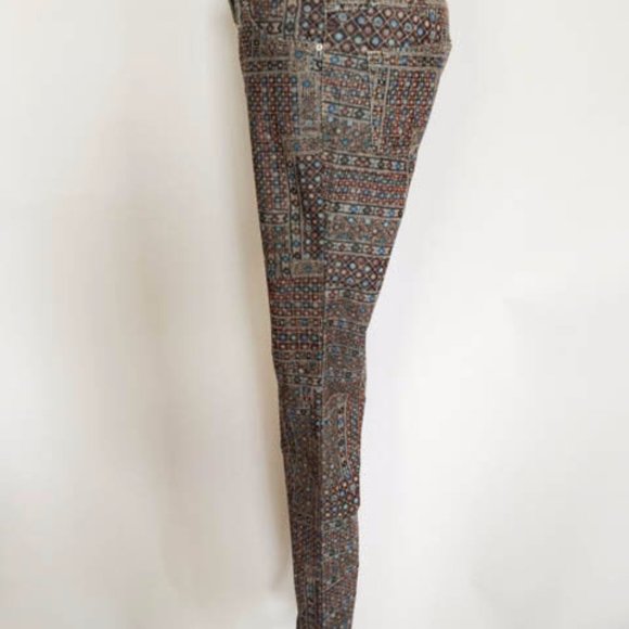 ETOILE ISABEL MARANT SIZE 36 MULTICOLORED PANTS - Picture 14 of 16